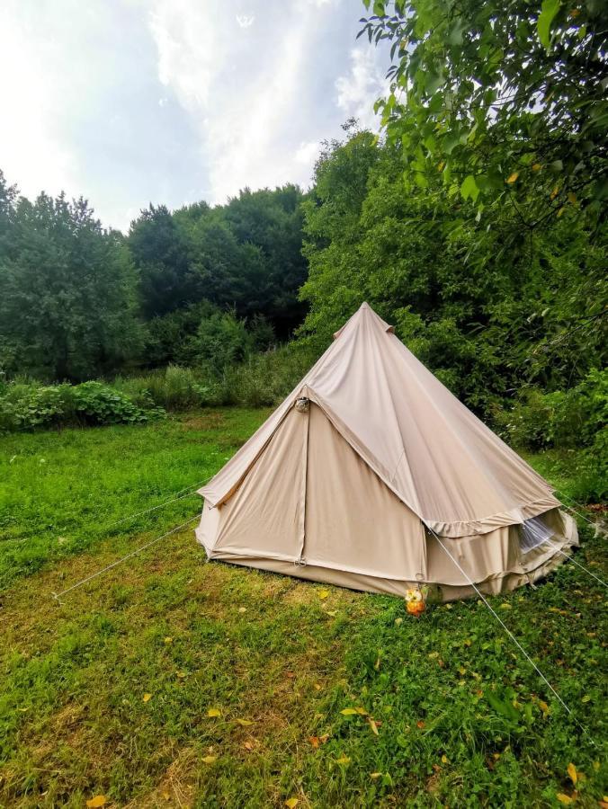 Luna Rock Glamping Brezoi - Blue Scai Eksteriør billede