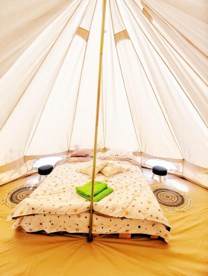 Luna Rock Glamping Brezoi - Blue Scai Eksteriør billede