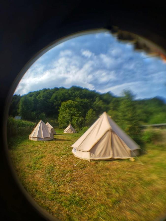 Luna Rock Glamping Brezoi - Blue Scai Hotel Eksteriør billede